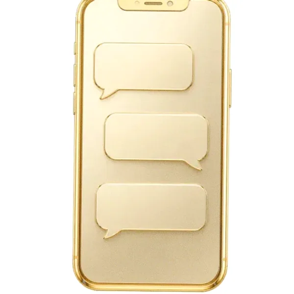 Smartphone with chat bubbles — Fortunica