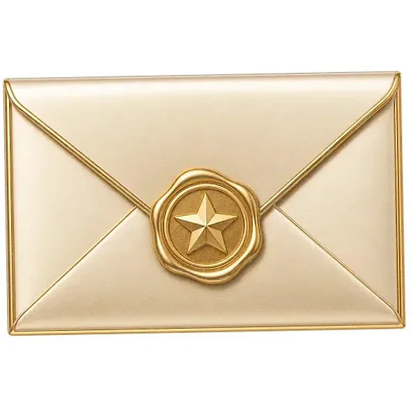 Sealed wax envelope — Fortunica