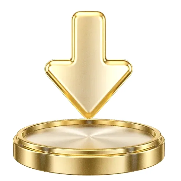 Downward arrow button — Fortunica
