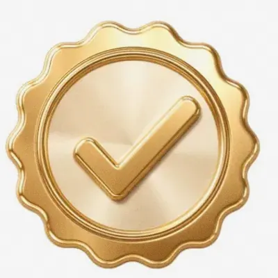 Checkmark badge — Fortunica