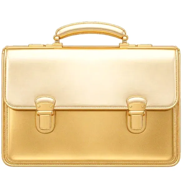 Leather briefcase — Fortunica