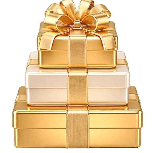 Stacked gift boxes — Fortunica