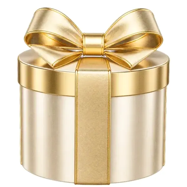 Round gift box — Fortunica