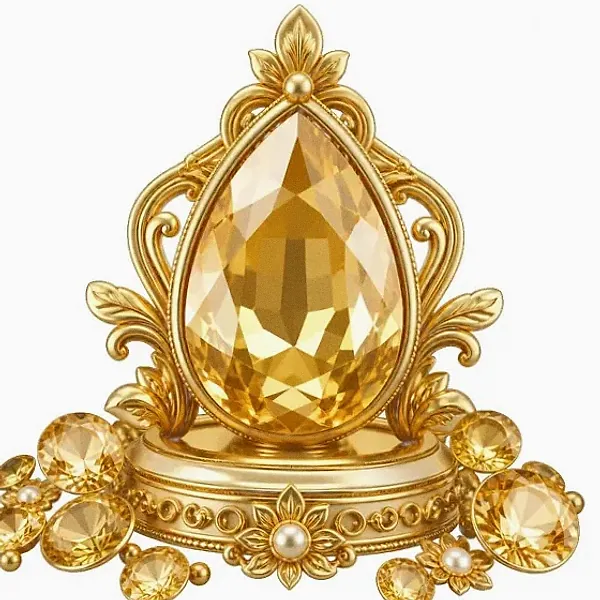 Faceted gemstone — Fortunica