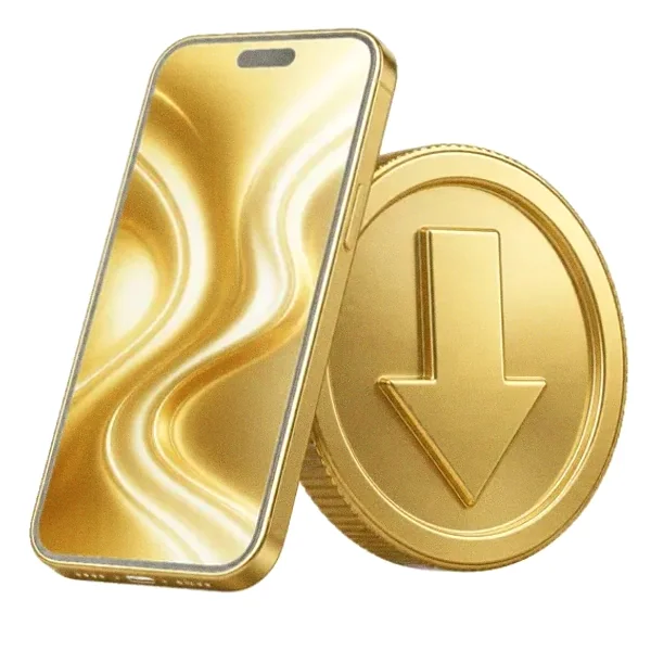 Smartphone and coin — Fortunica