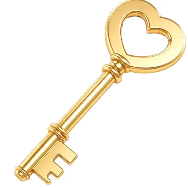 Ornate antique key — Fortunica