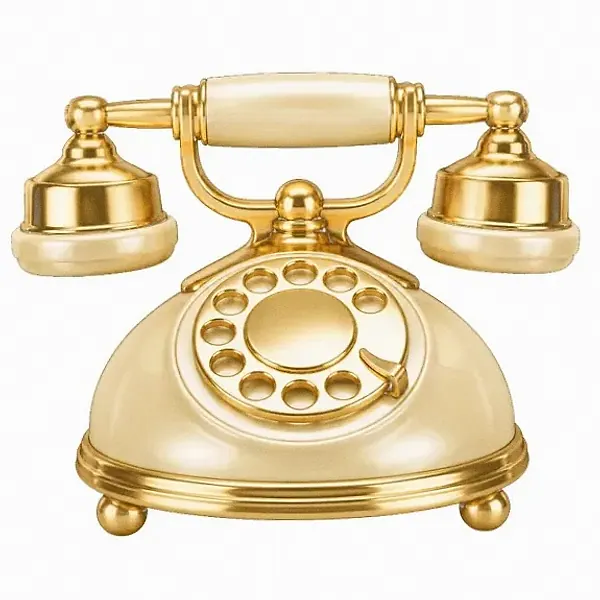 Vintage rotary telephone — Fortunica
